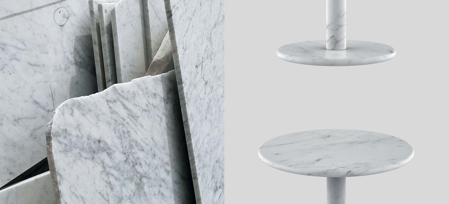 OIXDESIGN, Sustainability Page, From Marble Slab To Table Top, Photo