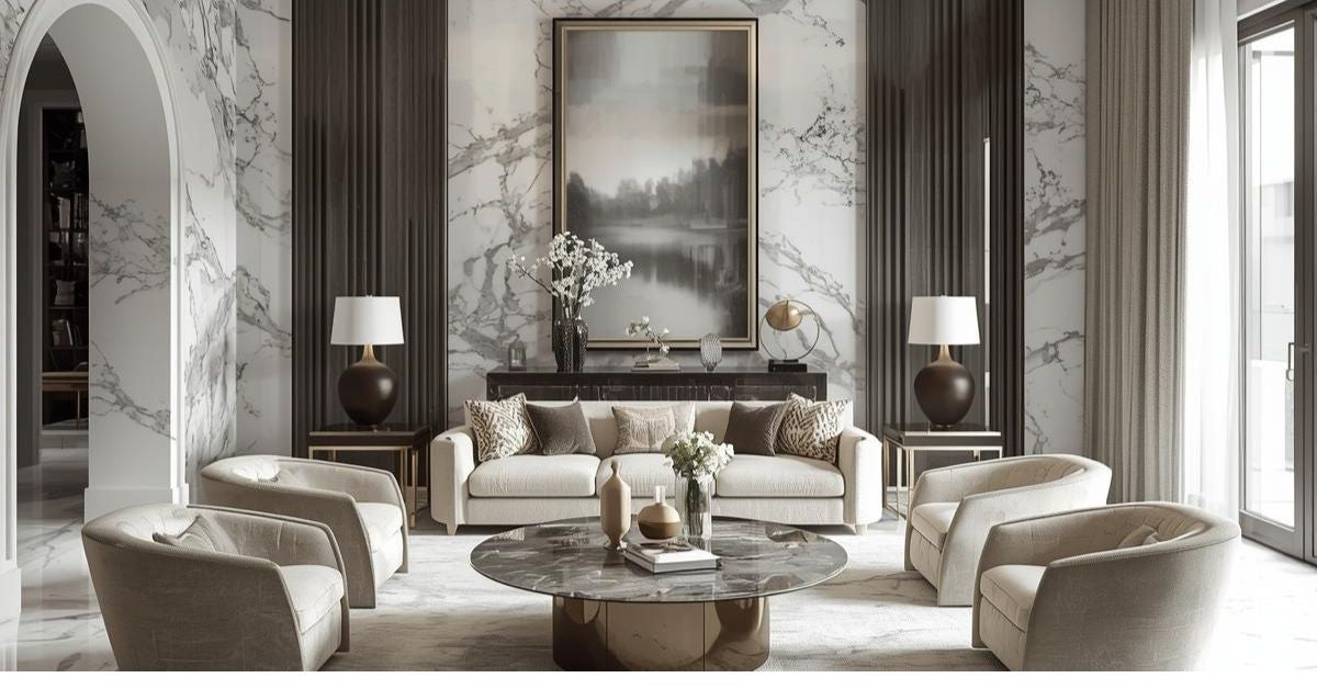 Marble Interiors for Modern Homes in Miami