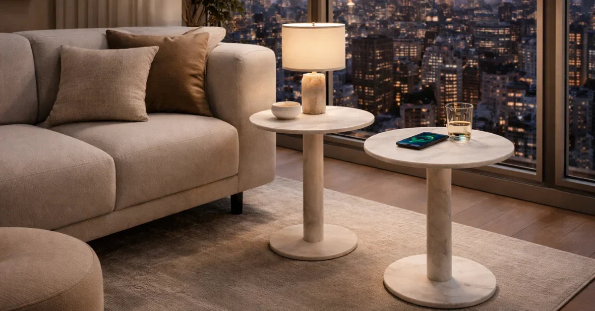 Modern Stone Furniture for New York City Apartments