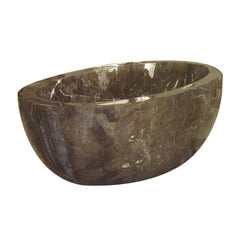 Norelle Dark Emperador Marble bathtub, alternate studio visualization