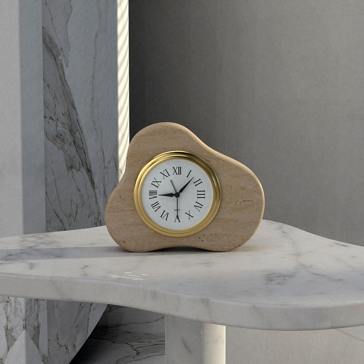 Marble Clock  and Stone Clock | OIXDESIGN | CloudDream