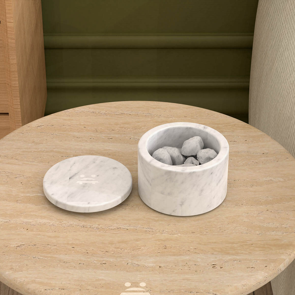 marble Aroma Diffuser| Hand-Carved Diffuser | OIXDESIGN