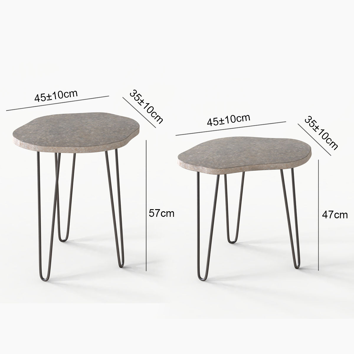 RiverStone End Table Dimensions