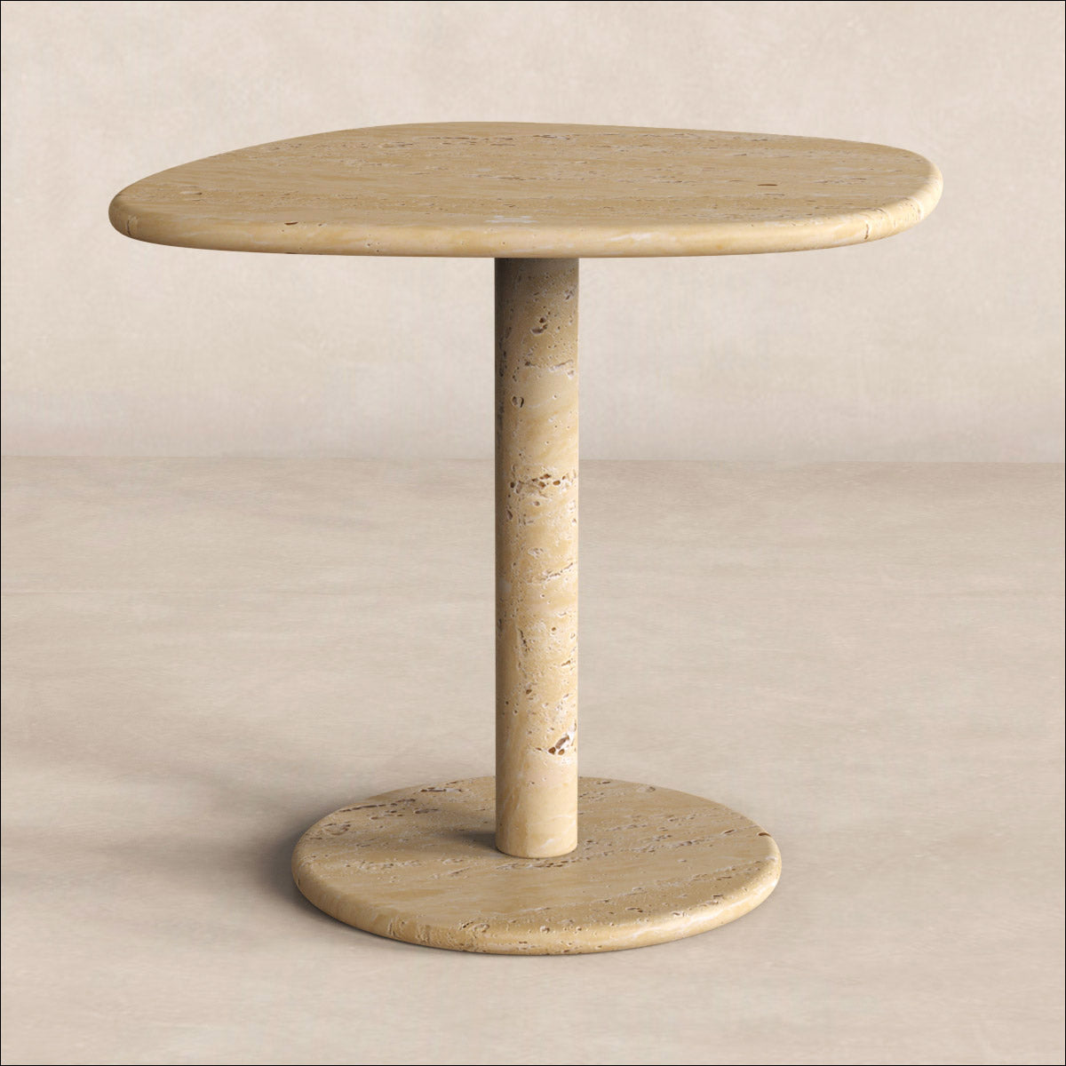 Square Marble & Travertine Tables | OIXDESIGN