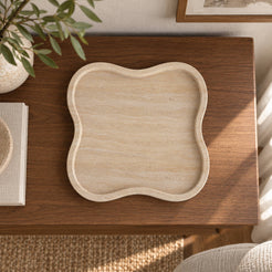 LakeMist Decorative Tray, Lifestyle view 3 in warm natural light