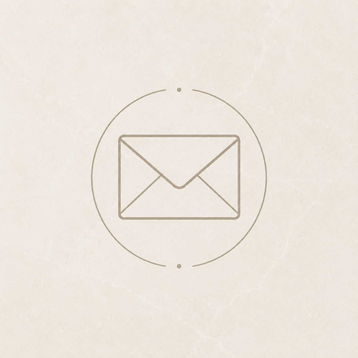 Minimal envelope icon representing email support on the OIXDESIGN Contact Us page.