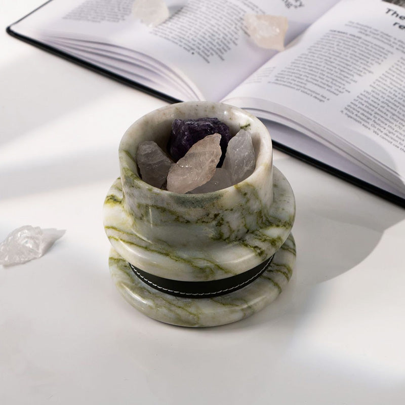 GreenAura Stone Aroma Diffuser with Books