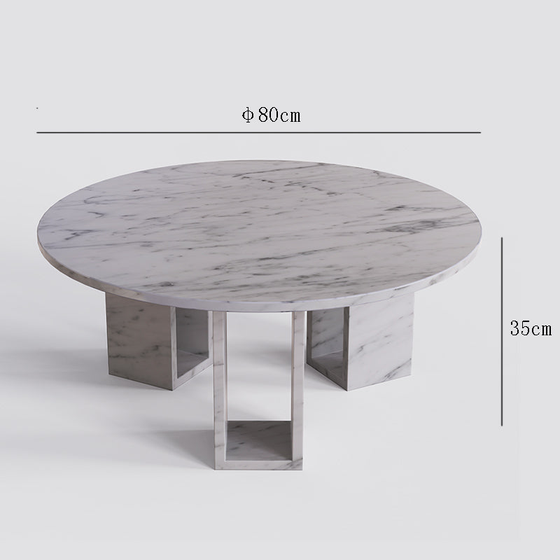 Size and dimension diagram of Marble Nook Coffee Table