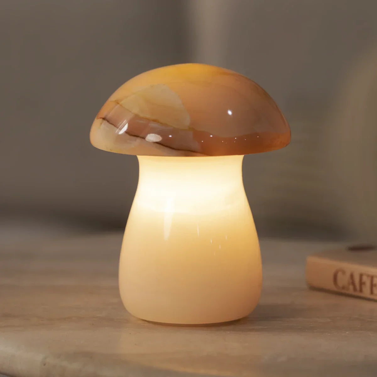 Onyx Mushroom Lamp 