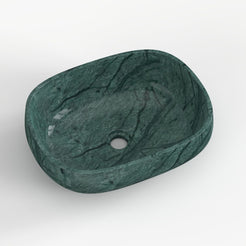 Sabiya rounded rectangular bowl and curved rim