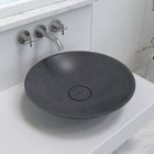 Vinita Neroco Stone Vessel Sink, alternate countertop lifestyle angle