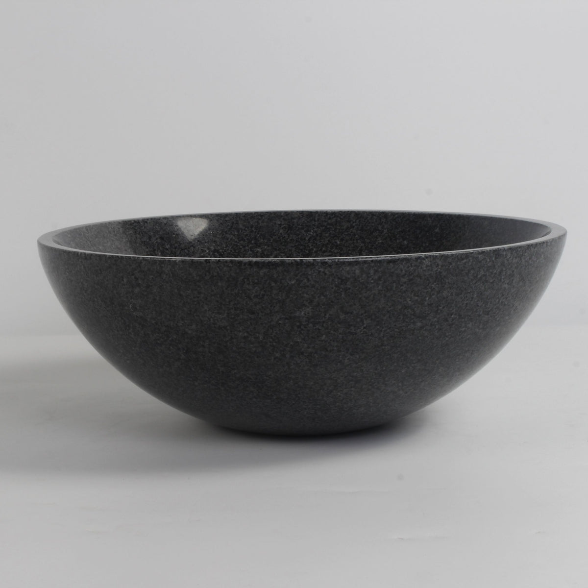 Vinko Dorata G654 Stone Vessel Sink, overall shape and side profile