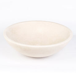 Vinko Galala Stone Vessel Sink, overall shape and side profile